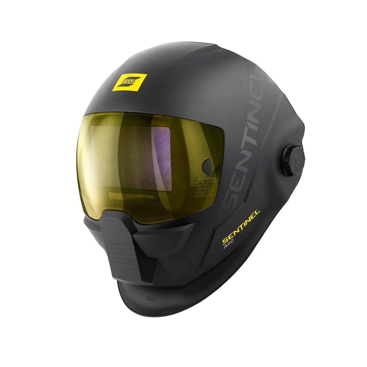 Black Nylon Welding Helmet Z6482