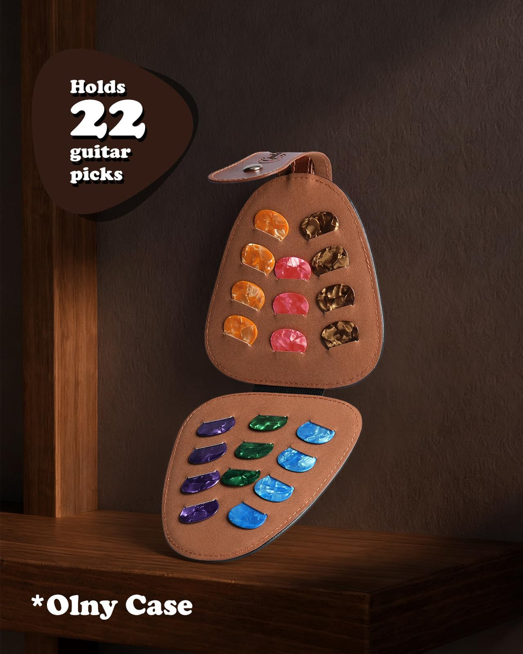 Guitar Picks Holder PU Leather Bag S134