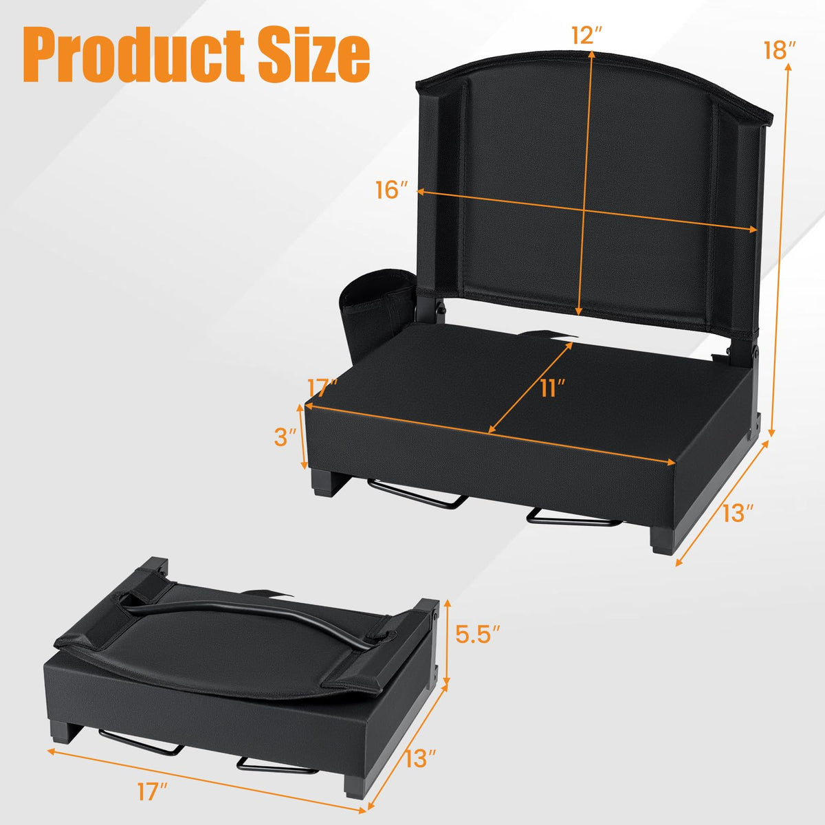 Stadium Seats with Back Support M860036