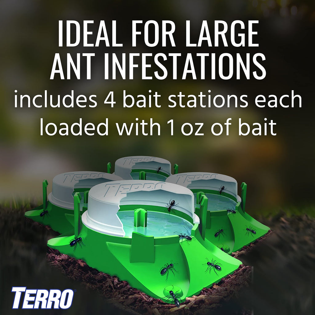 Outdoor Liquid Ant Bait Stations 12-Pack X27457