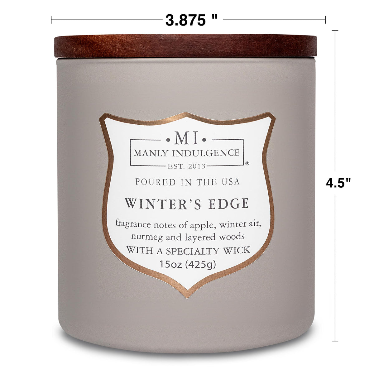 15 oz Wooden Wick Soy Blend Scented Candle Z6157