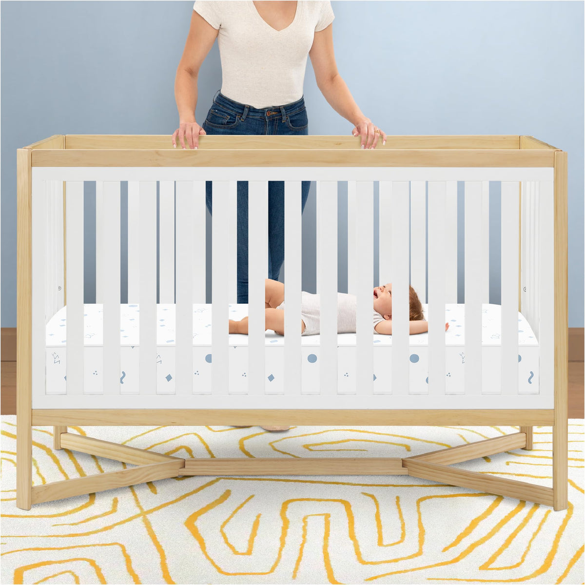Dual Sided Baby Crib & Toddler Mattress A976
