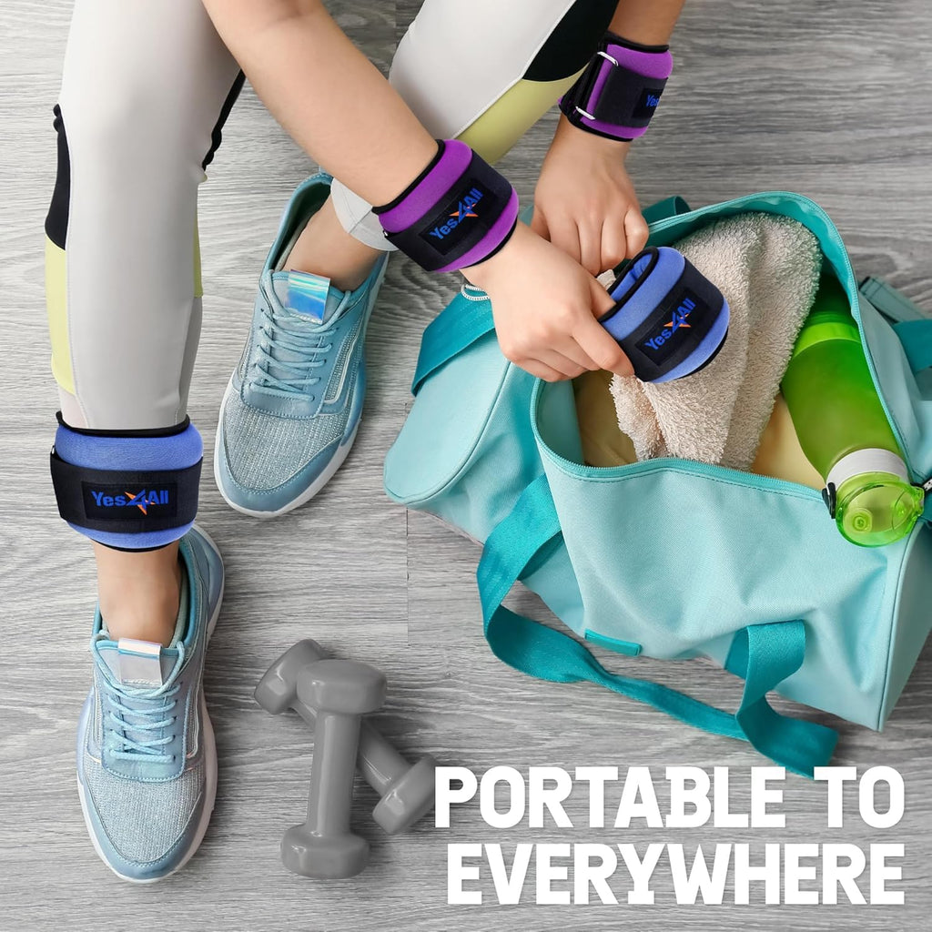Adjustable Strap Wrist & Ankle Weights Pair N970