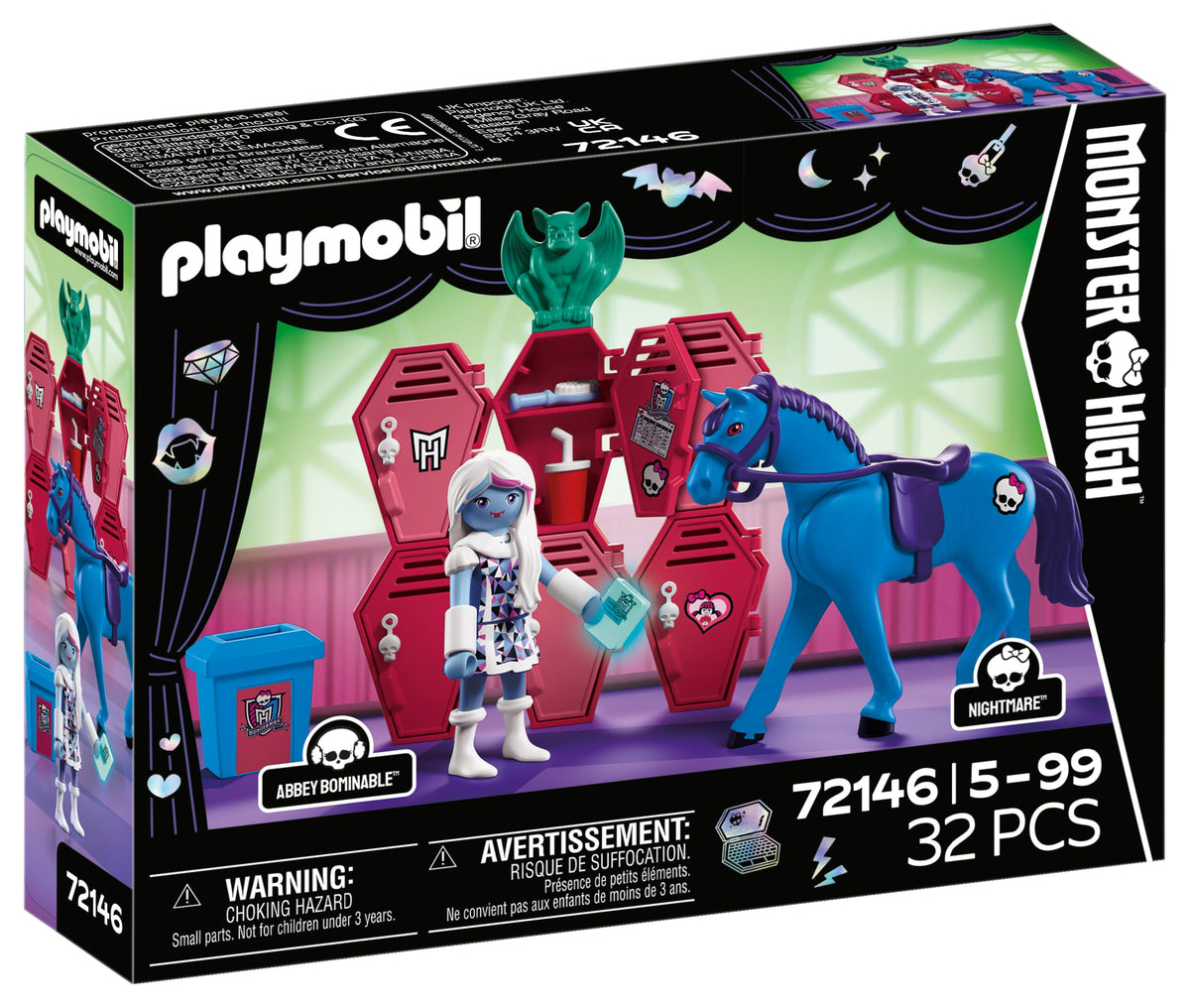 Monster High School Hallway Scene with Lockers H350502