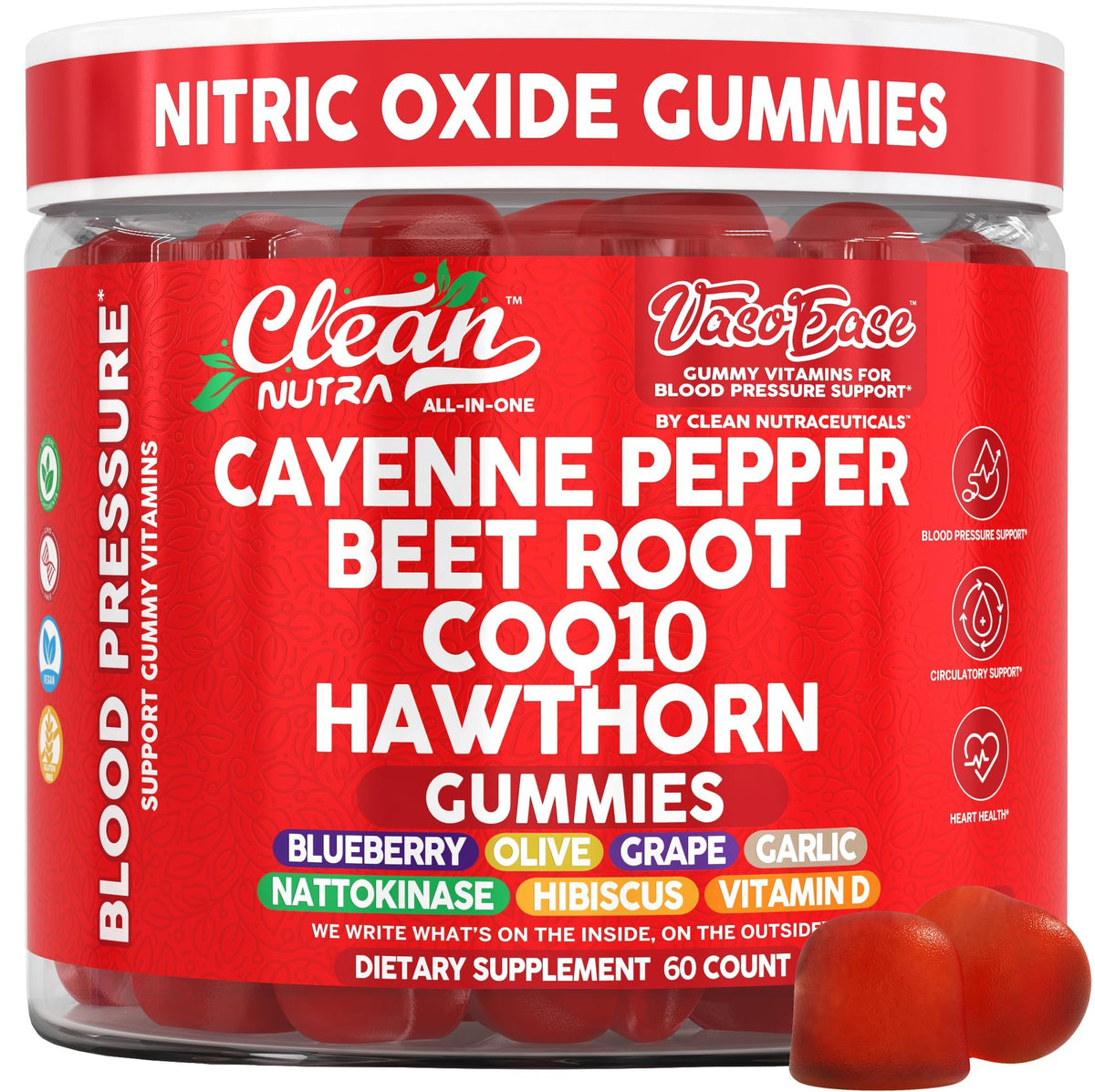 Cayenne Pepper Beet Root Gummies N94576