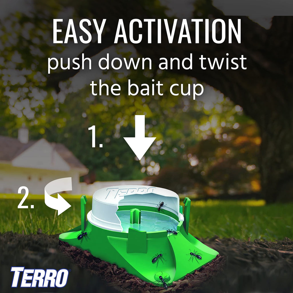 Outdoor Liquid Ant Bait Stations 12-Pack X27457