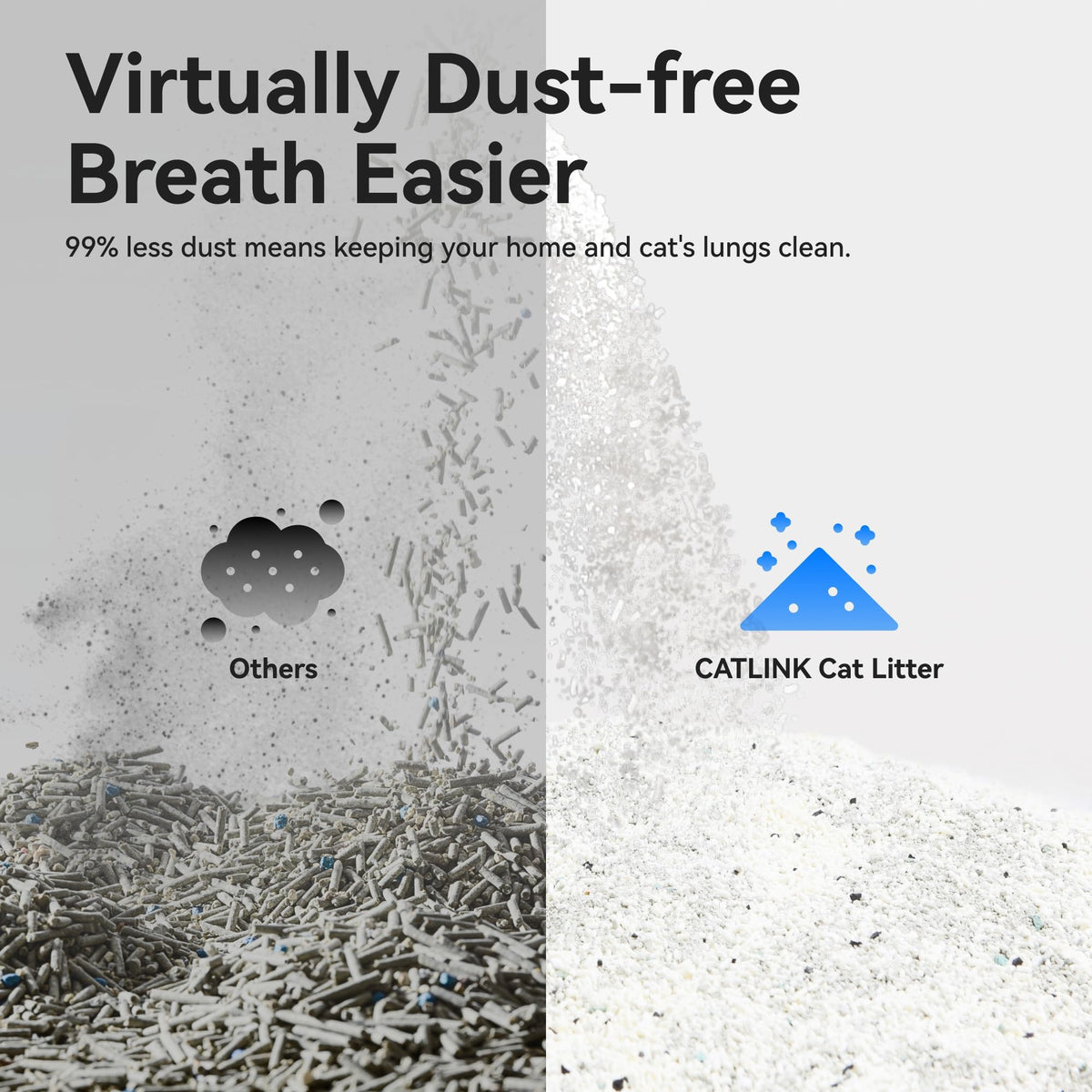 Cassava Mixed Cat Litter, 7.7lb × 4 Bags O72098
