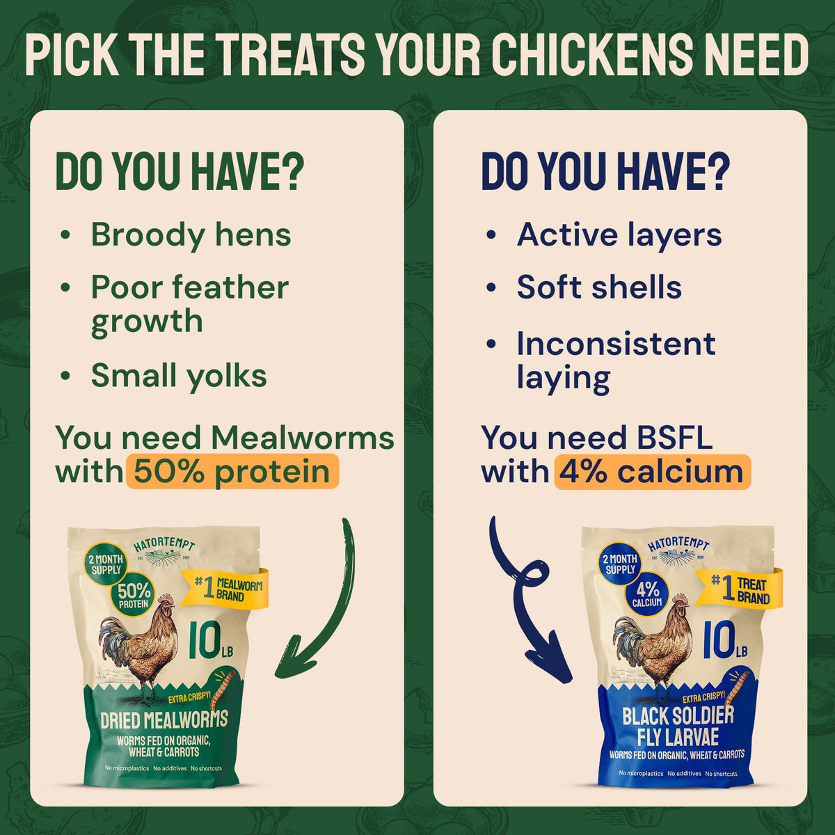 20lb Dried Mealworms Chicken Feed V210