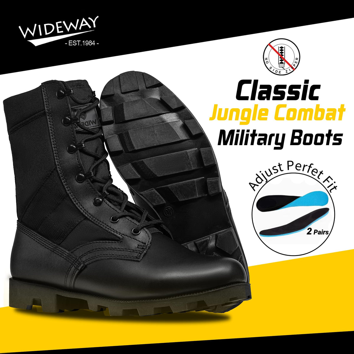 8 Inch Jungle Boots L9089