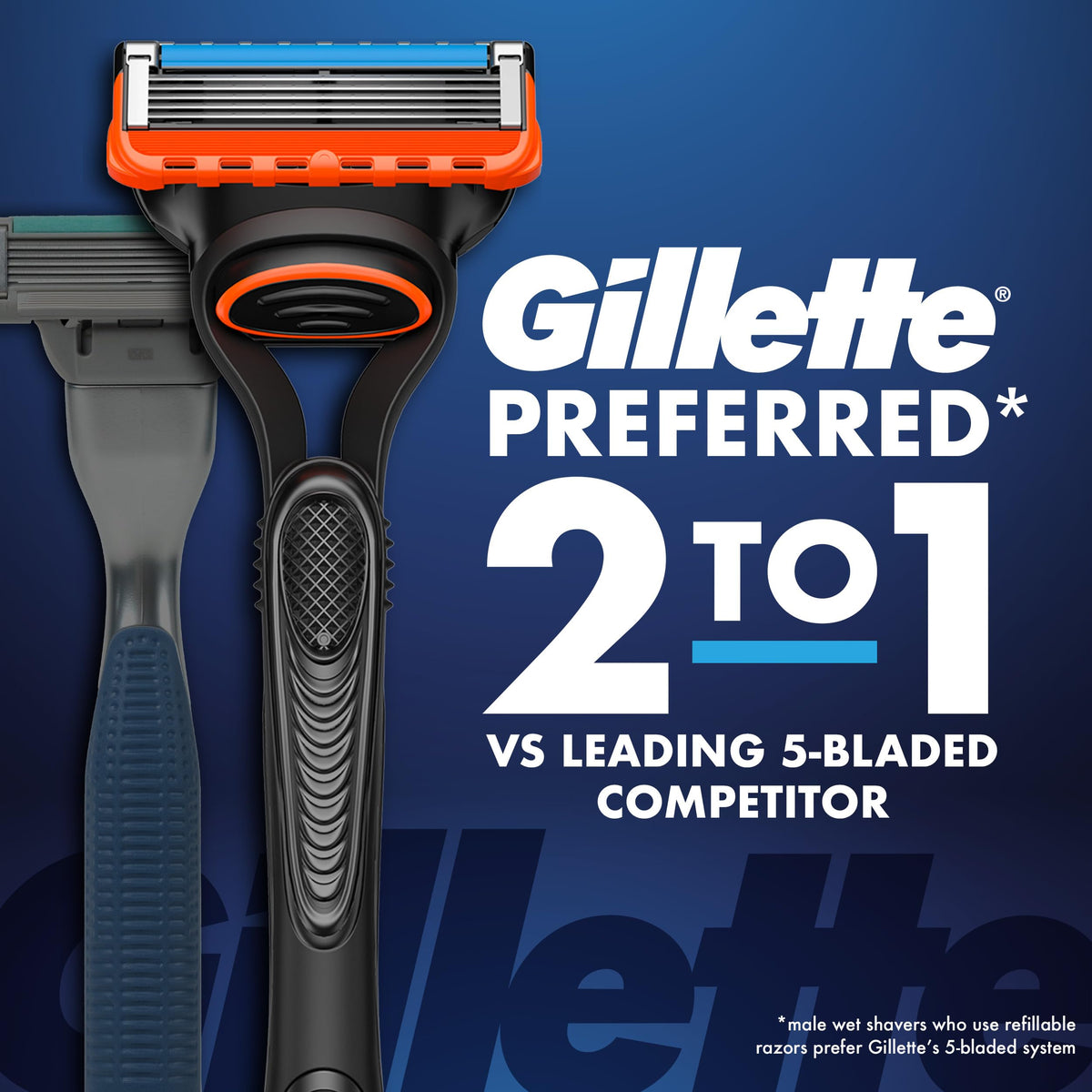 5-Blade Razor with 3 Blade Refills J26772