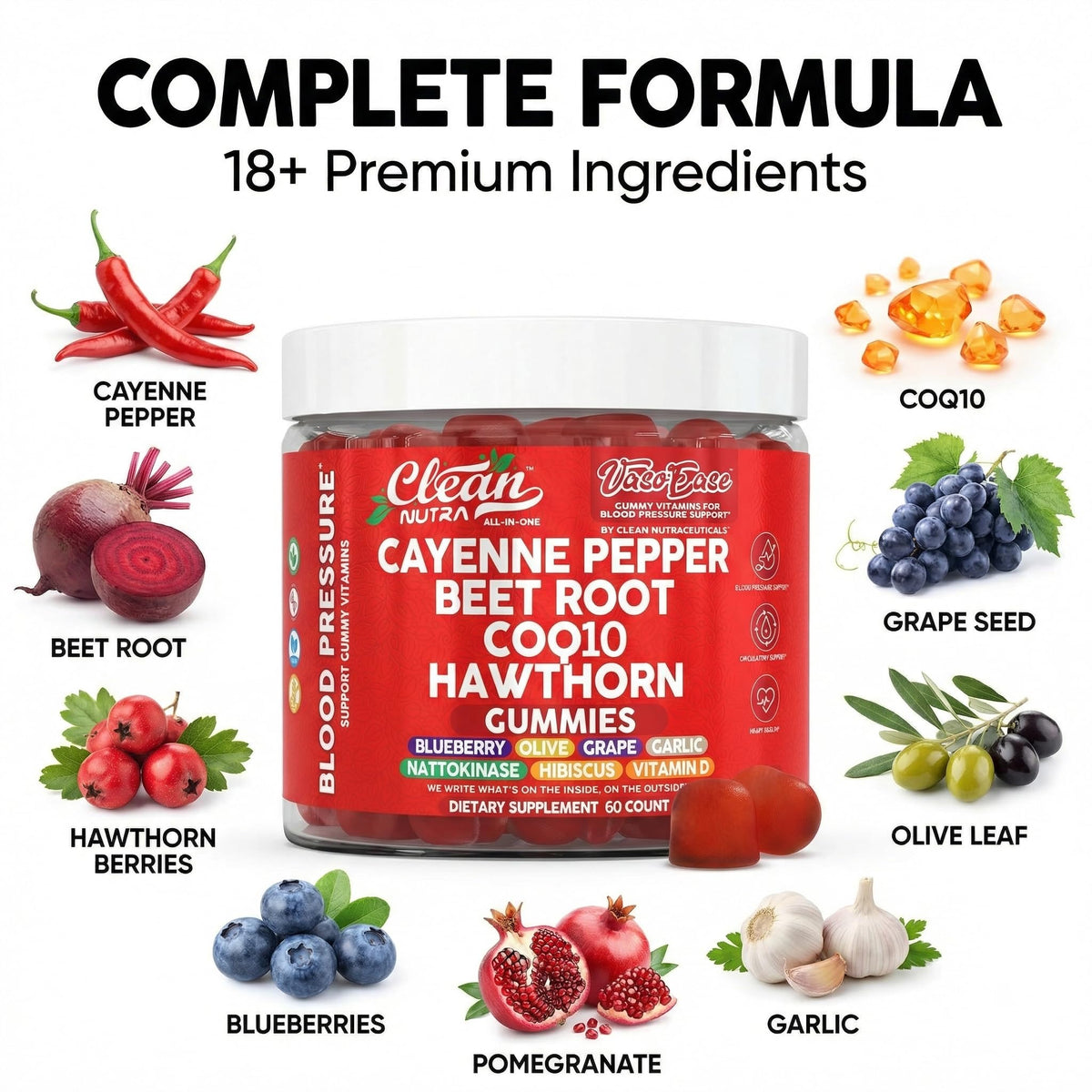Cayenne Pepper Beet Root Gummies N94576