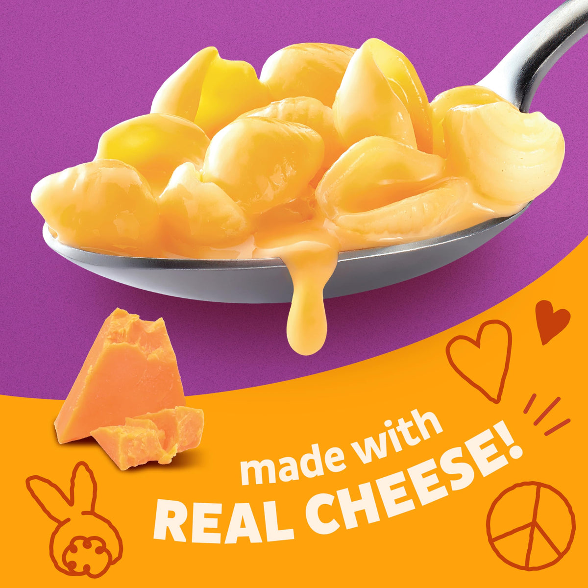 Shells and Real Aged Cheddar 6 oz 12 pk Z118660