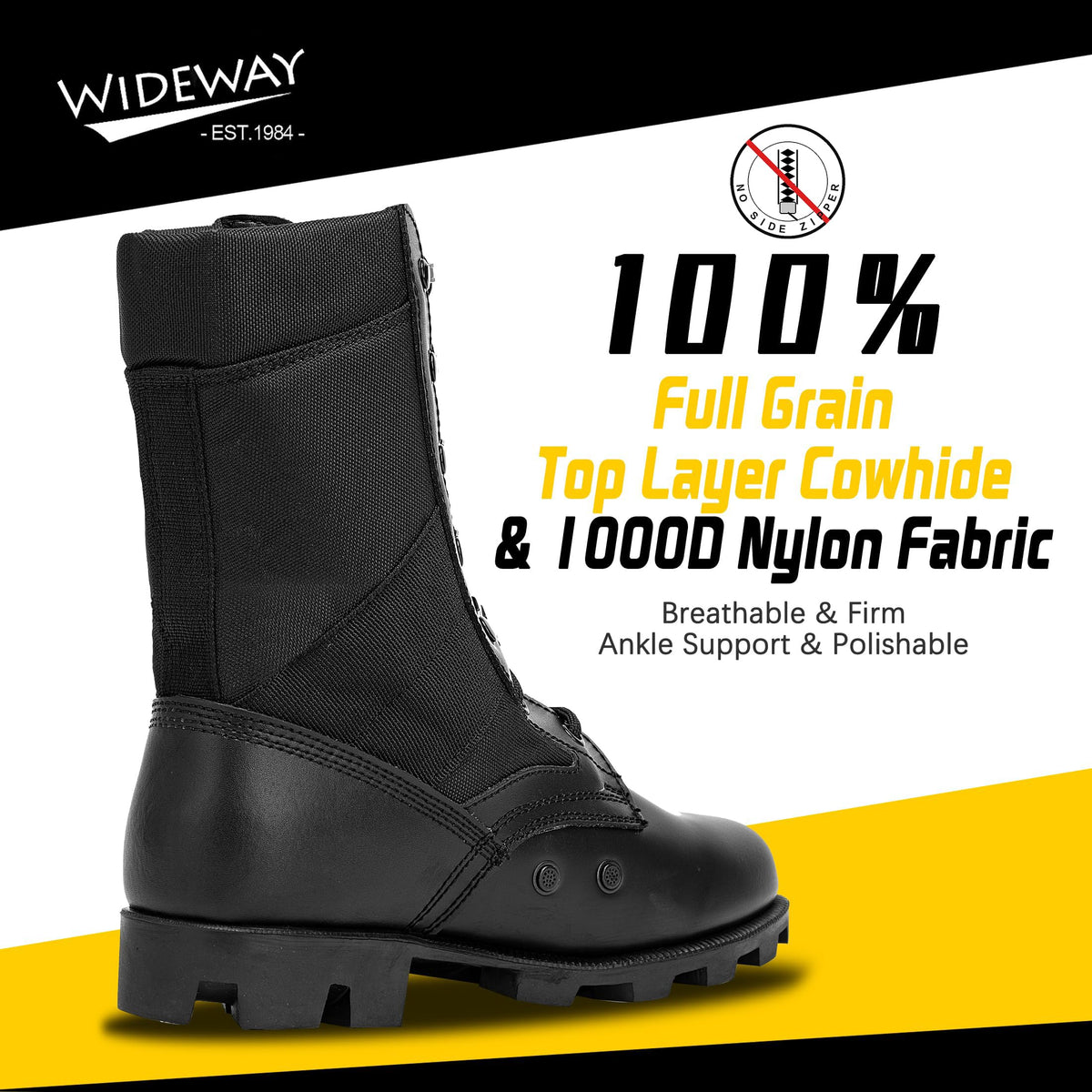 8 Inch Jungle Boots L9089