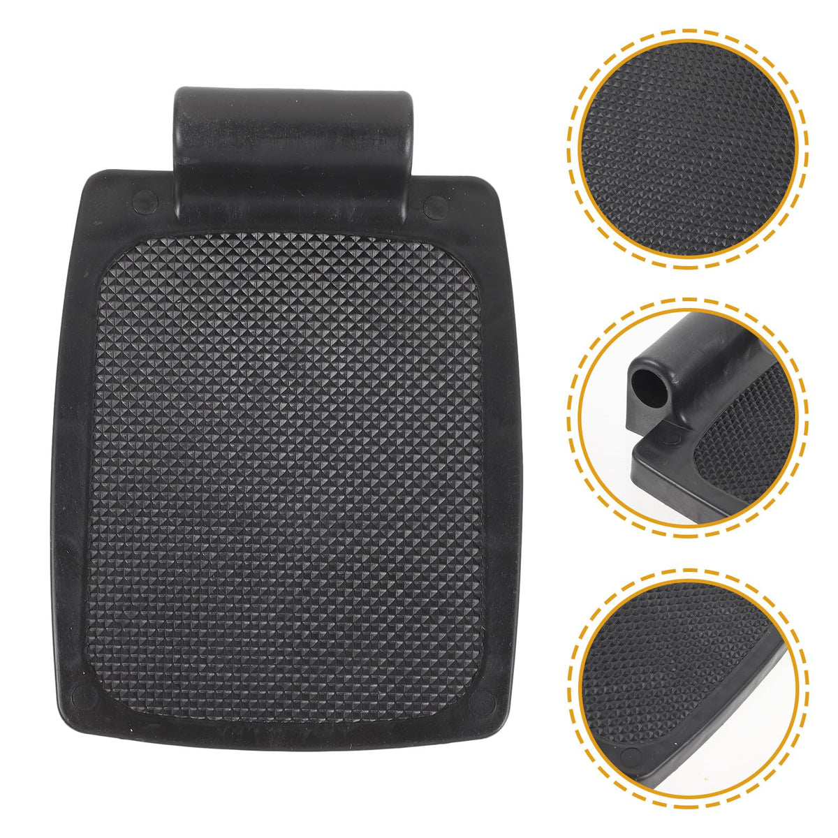 Heavy Duty Wheelchair Footplates Plastic Footrest Pair E891