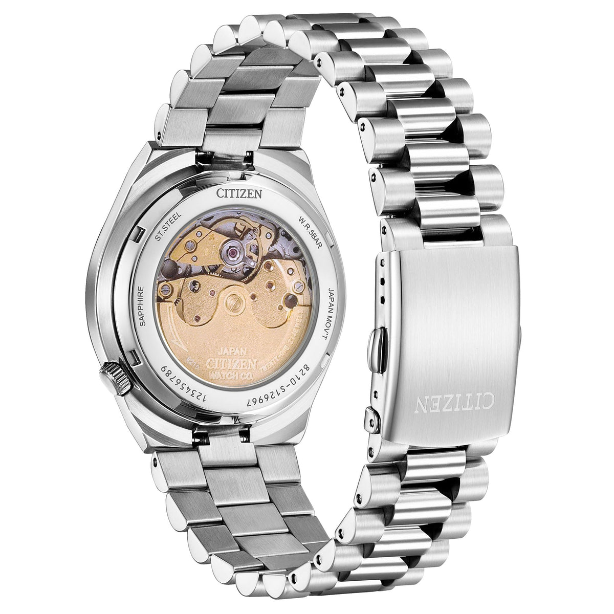 Automatic Sky-Blue Dial Stainless Steel Watch 40mm I360