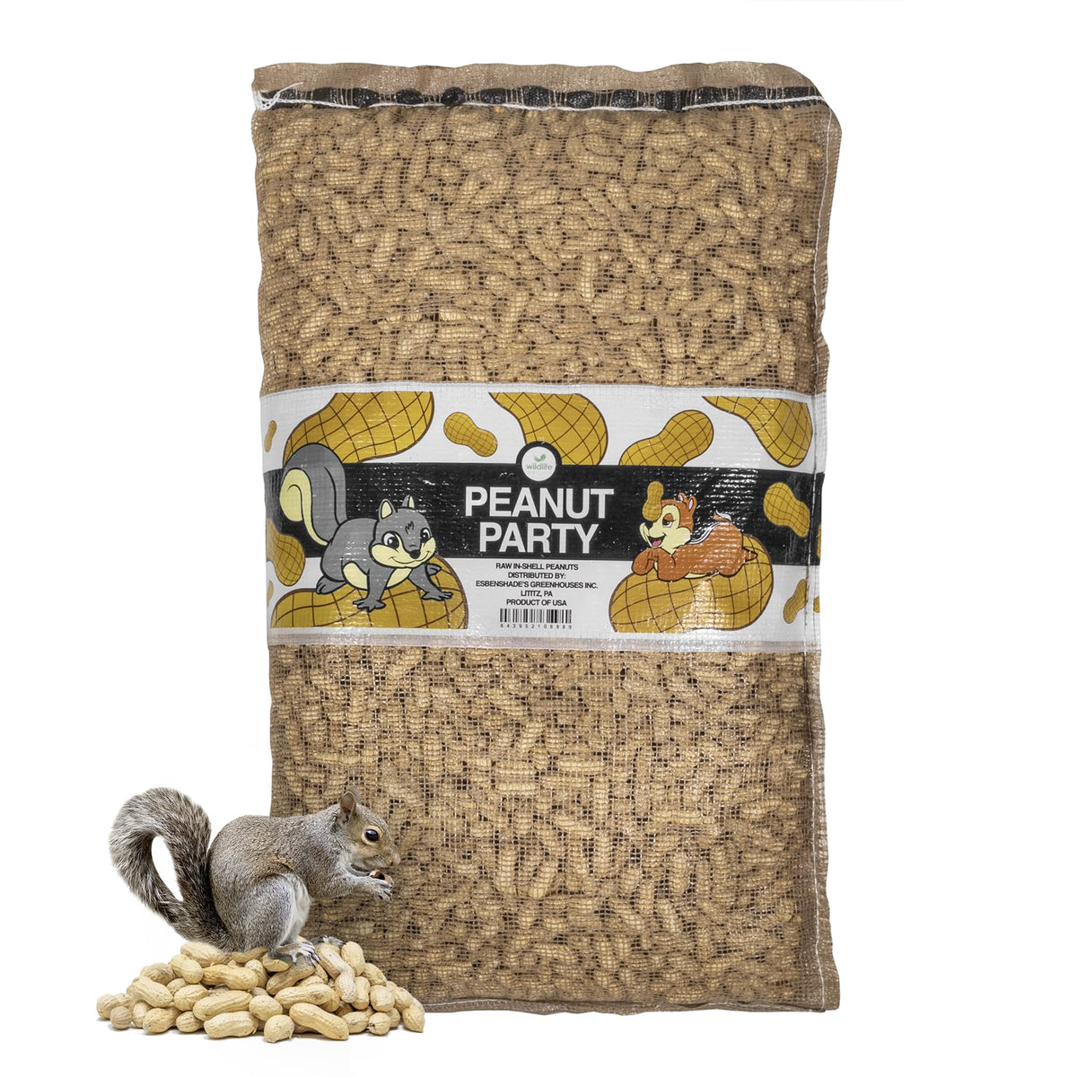 Raw In-Shell Peanuts Wildlife Food 25lb P99097