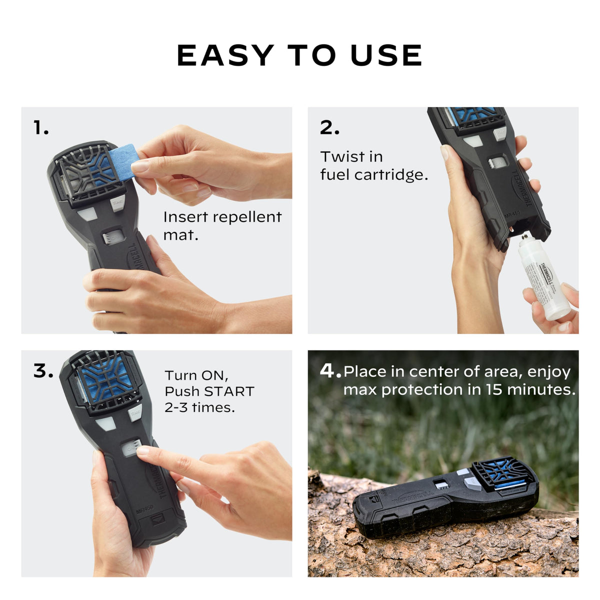 Portable Mosquito Repeller with 12-Hour Refill P13605