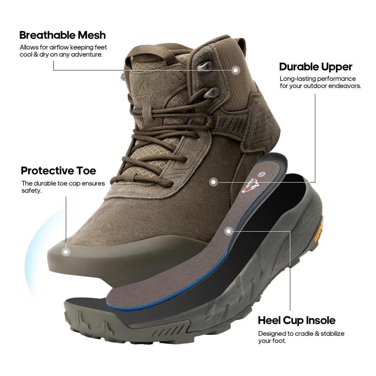 Waterproof Military Tactical Work Boots M20244