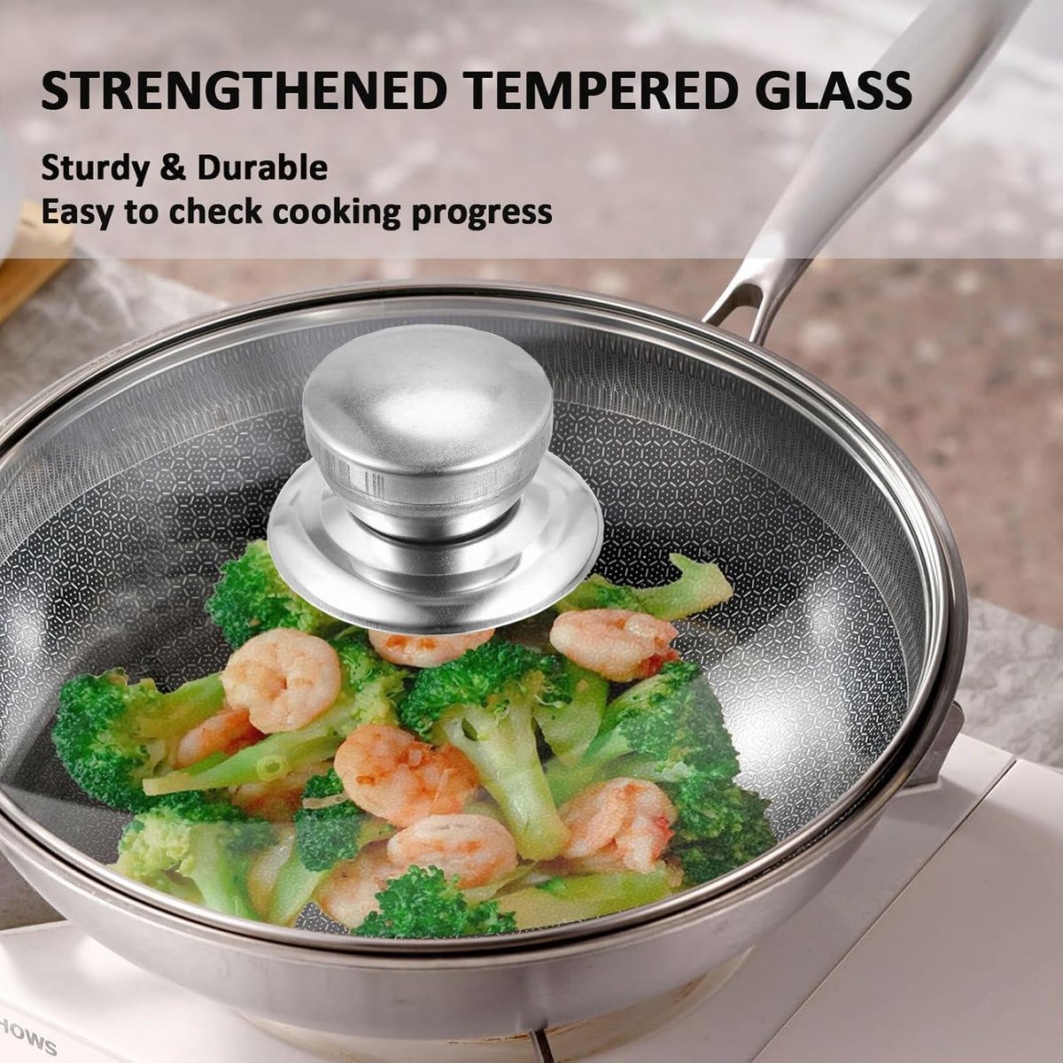 10 Inch Glass Pan Lid C3411