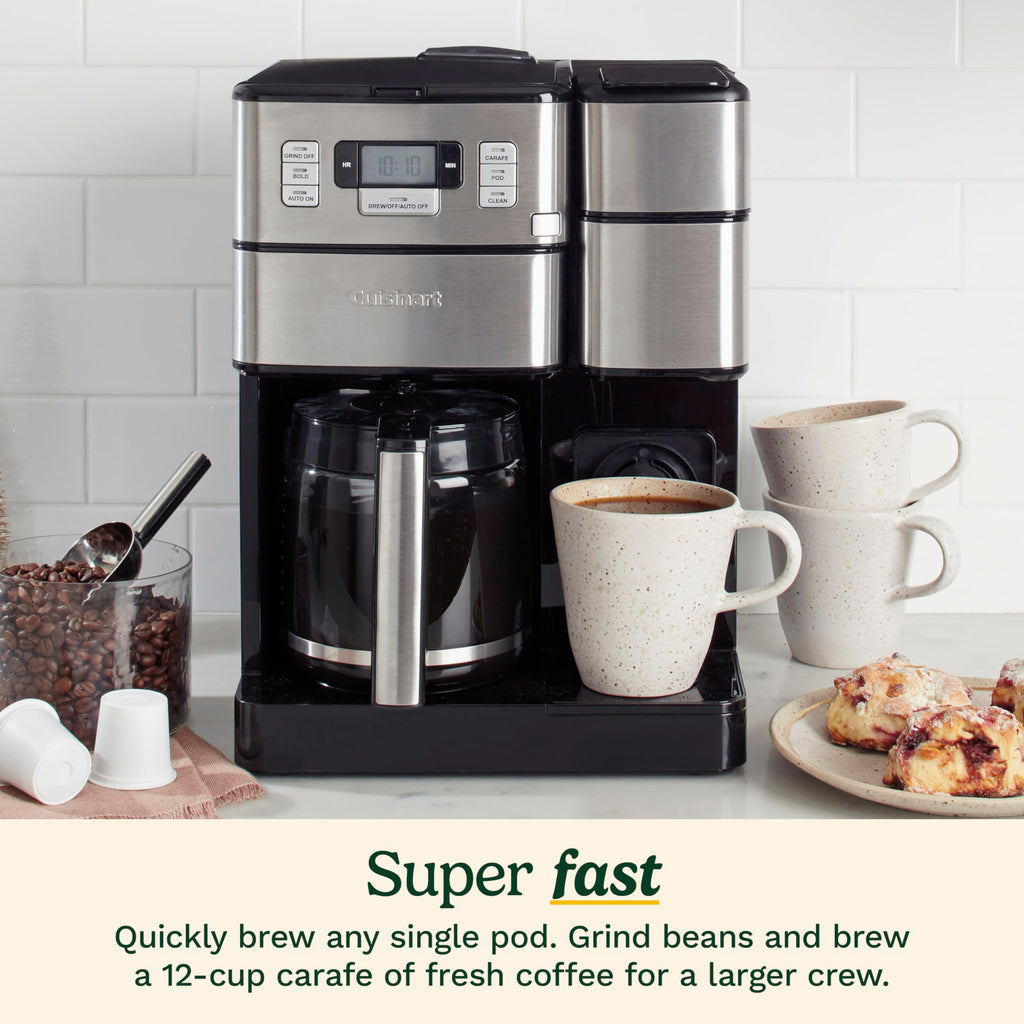 2-in-1 Coffee Maker Q673625