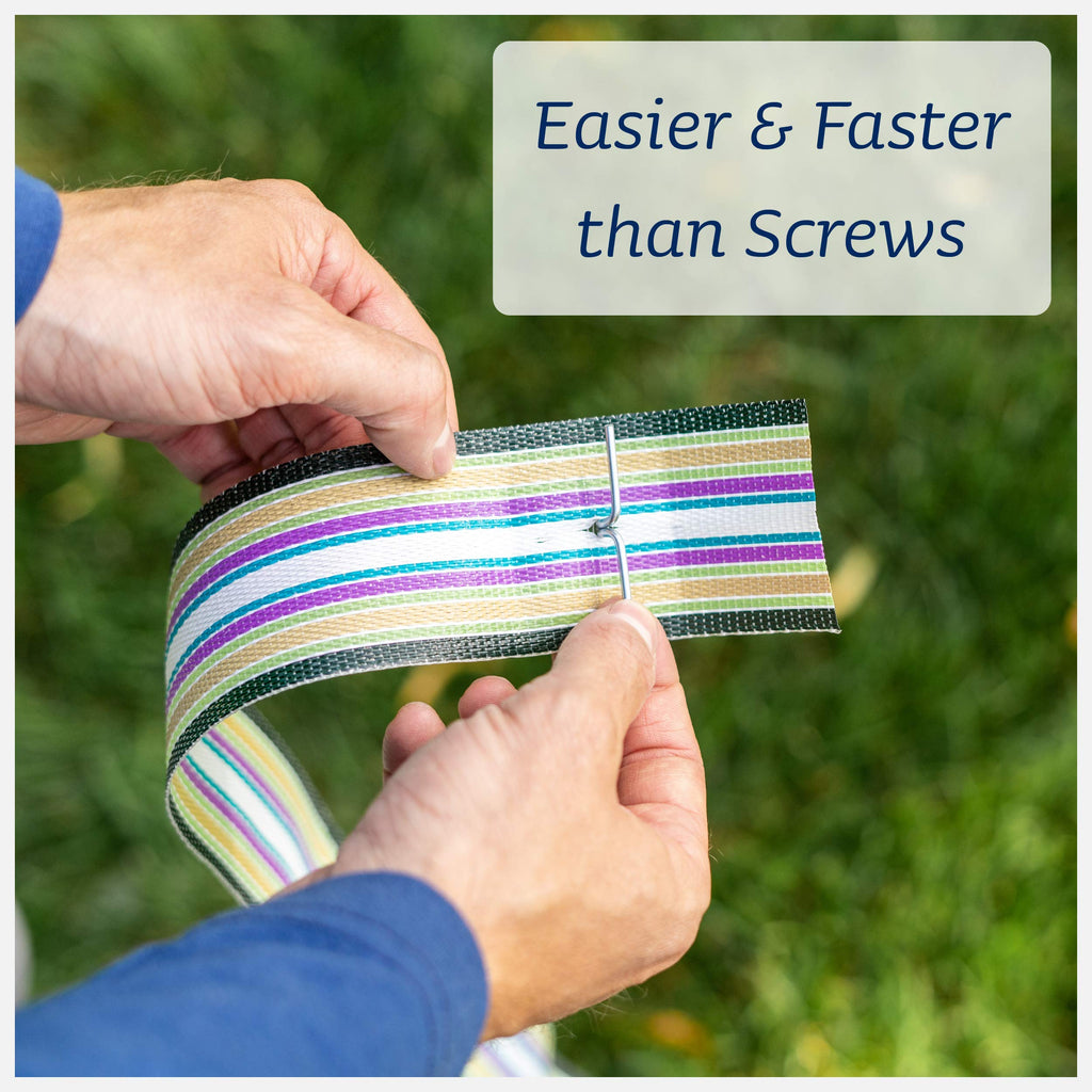Replacement Lawn Chair Webbing, UV-Resistant Polypropylene Q5938