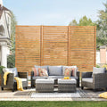 Wooden Privacy Screen 36" W x 73" H J8958
