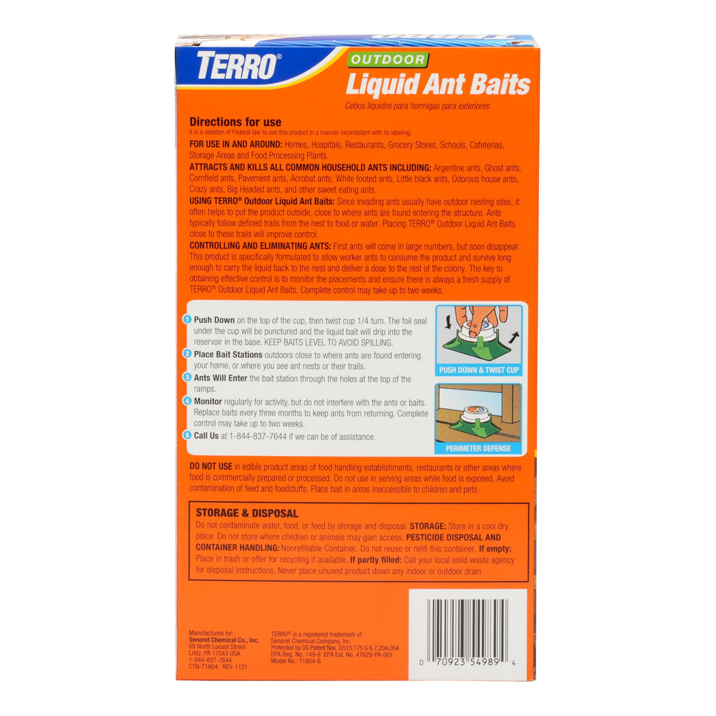 Outdoor Liquid Ant Bait Stations 12-Pack X27457