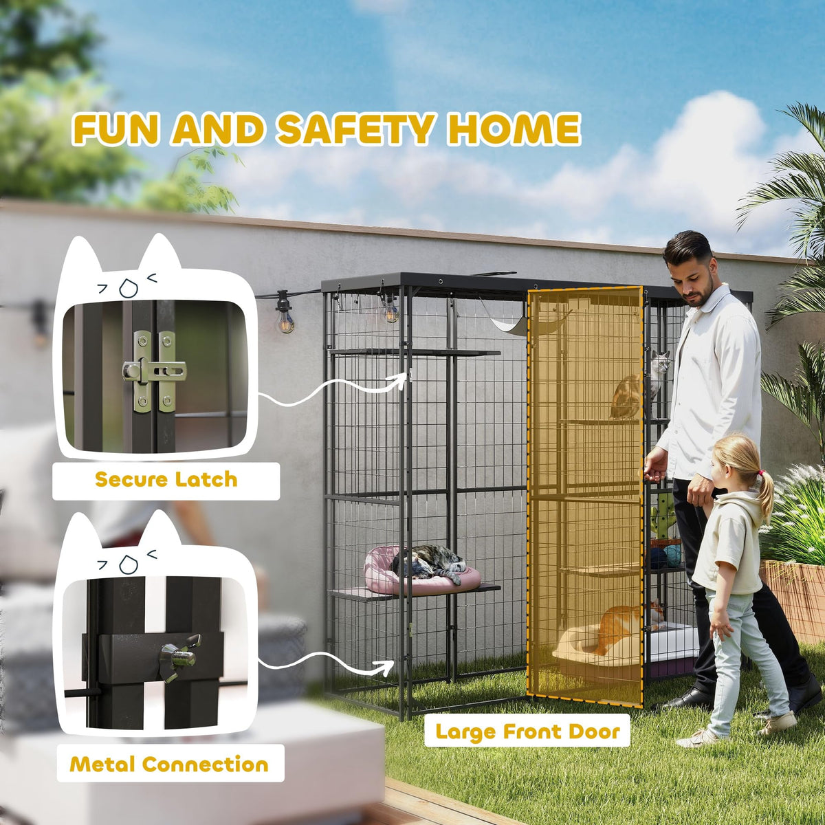 4-Level 69" Large Catio U979999