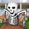 5.5 FT Long Inflatable Skeleton Outdoor Decoration with LEDs D861050