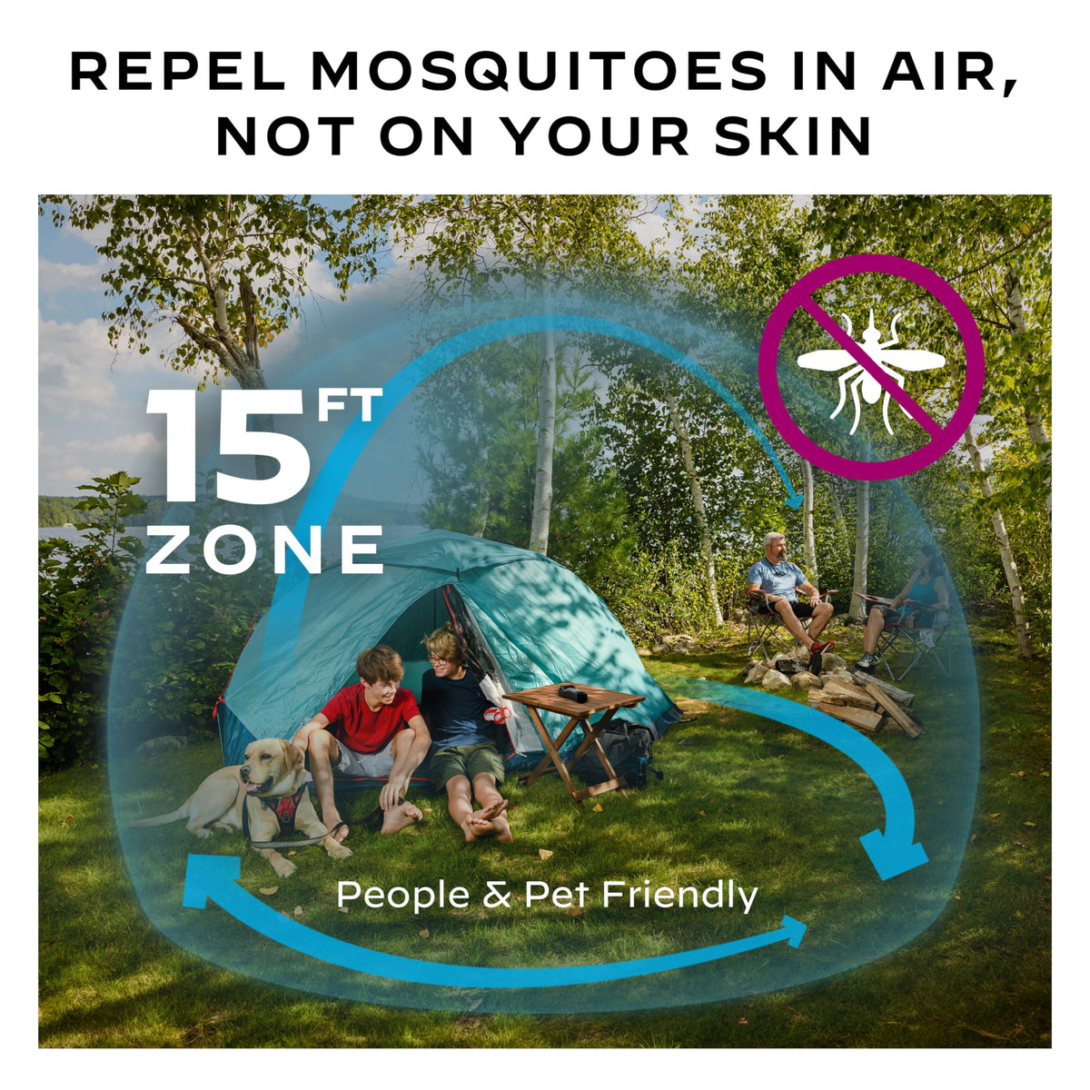 Portable Mosquito Repeller with 12-Hour Refill P13605