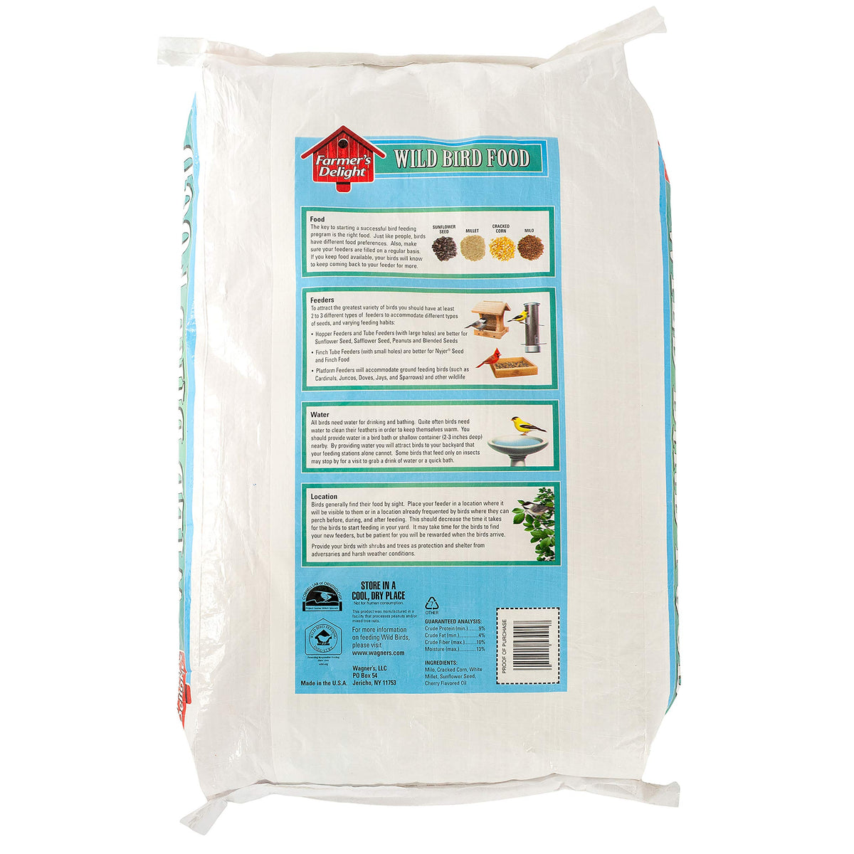Wild Bird Food and Safflower Seed K489