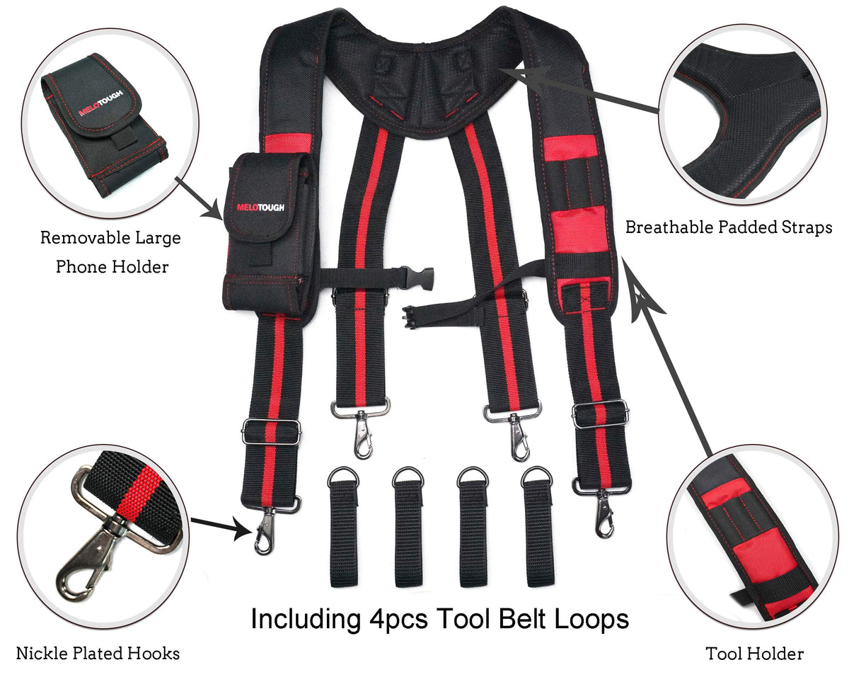 Tool Belt Suspenders with Foam Pads G45200
