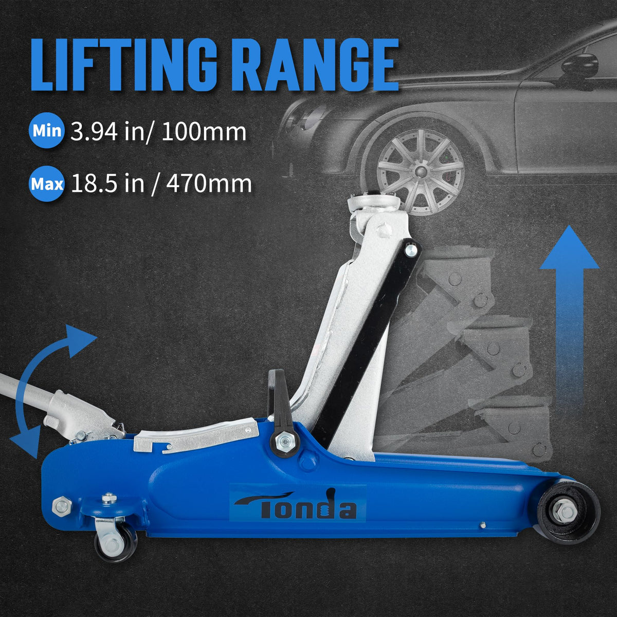 2.5 Ton Low Profile Car Jack F885654